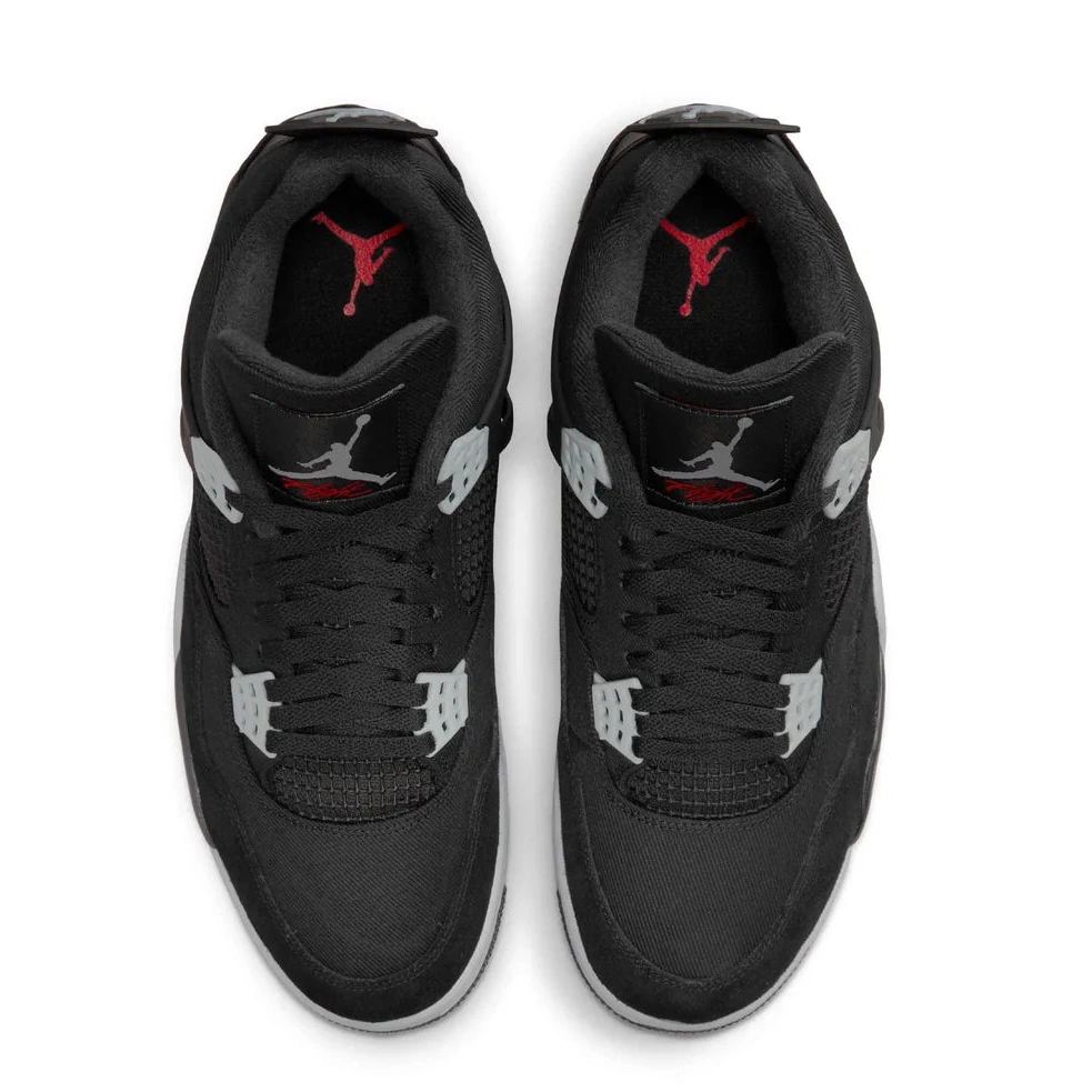 Jordan Retro Black SE Canvas 4 Air 0531
